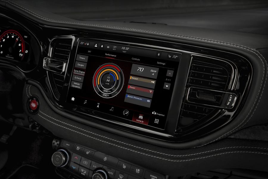 Детали интерьера Dodge Durango SRT Hellcat (WD) 2021 года  (фото 55 из 69)